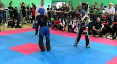 Student Calum Timmins Competiting At The Won 2018